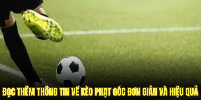 Đọc thêm thông tin về kèo phạt góc đơn giản và hiệu quả